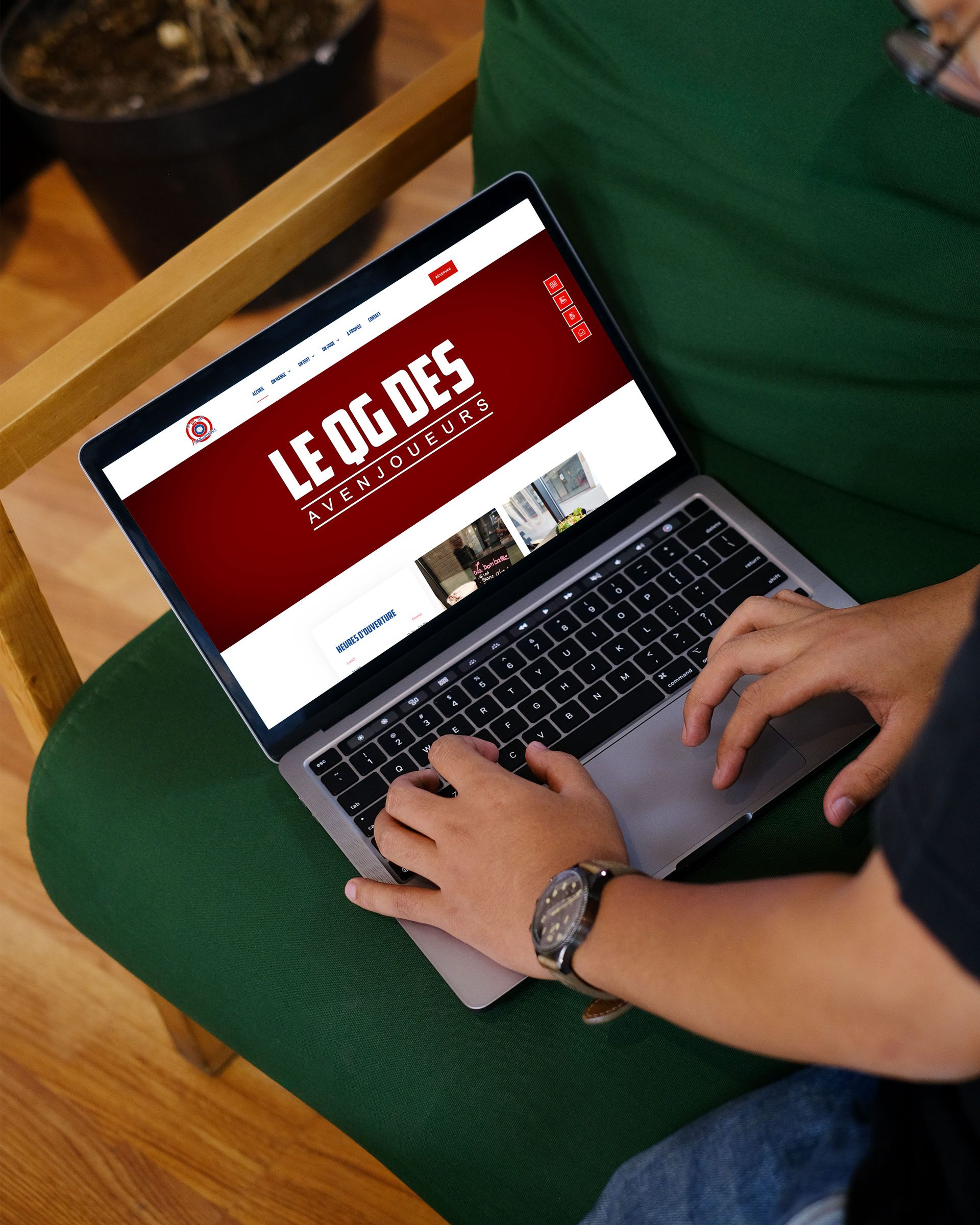 Graphiste Rouen - QG des avenjoueurs -